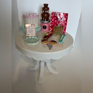 Our Generation Doll Party Dessert Set with Chocolate Fountain